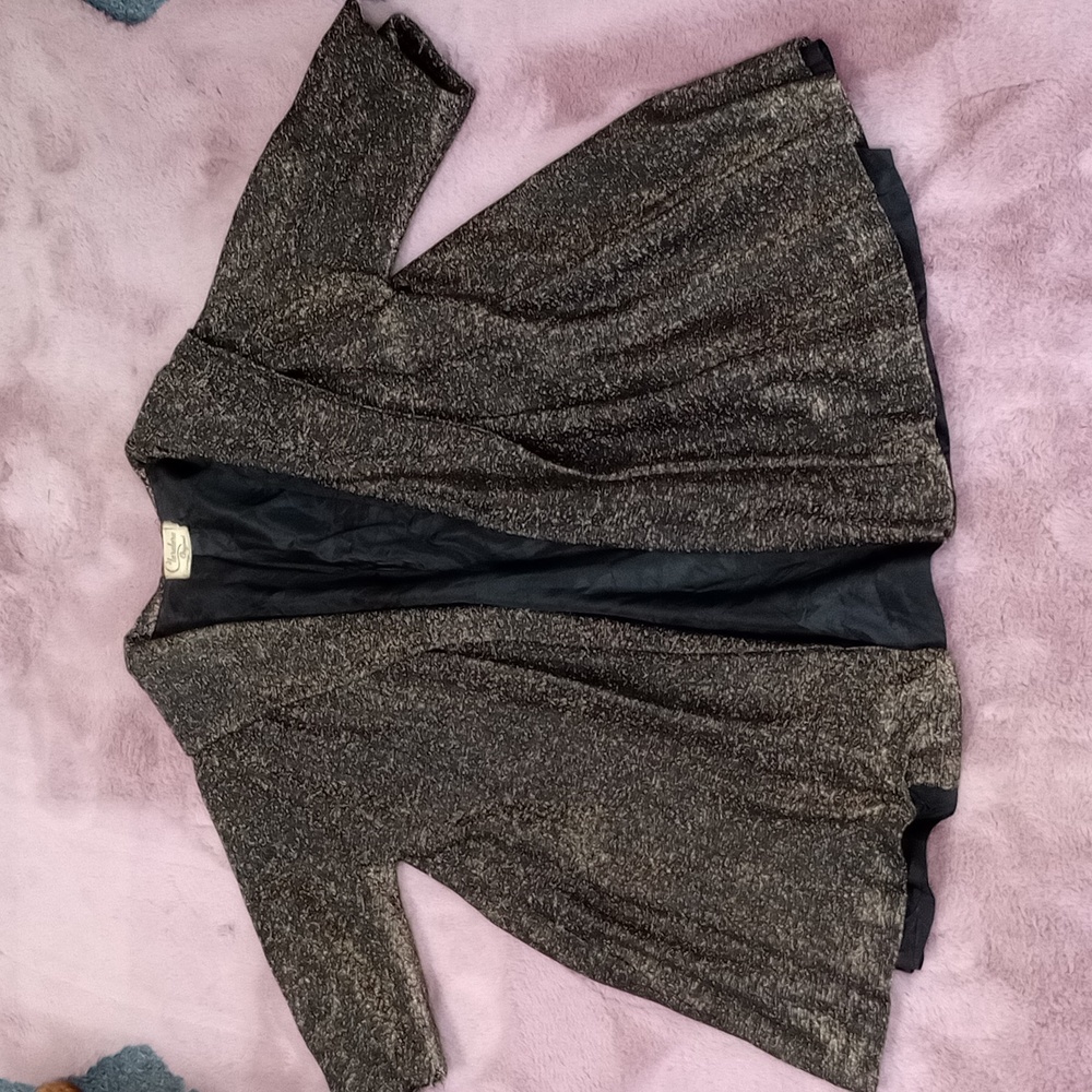 Vintage Glitter Swing Coat